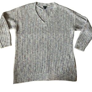 Torrid Speckled grey Knit Sweater size 2